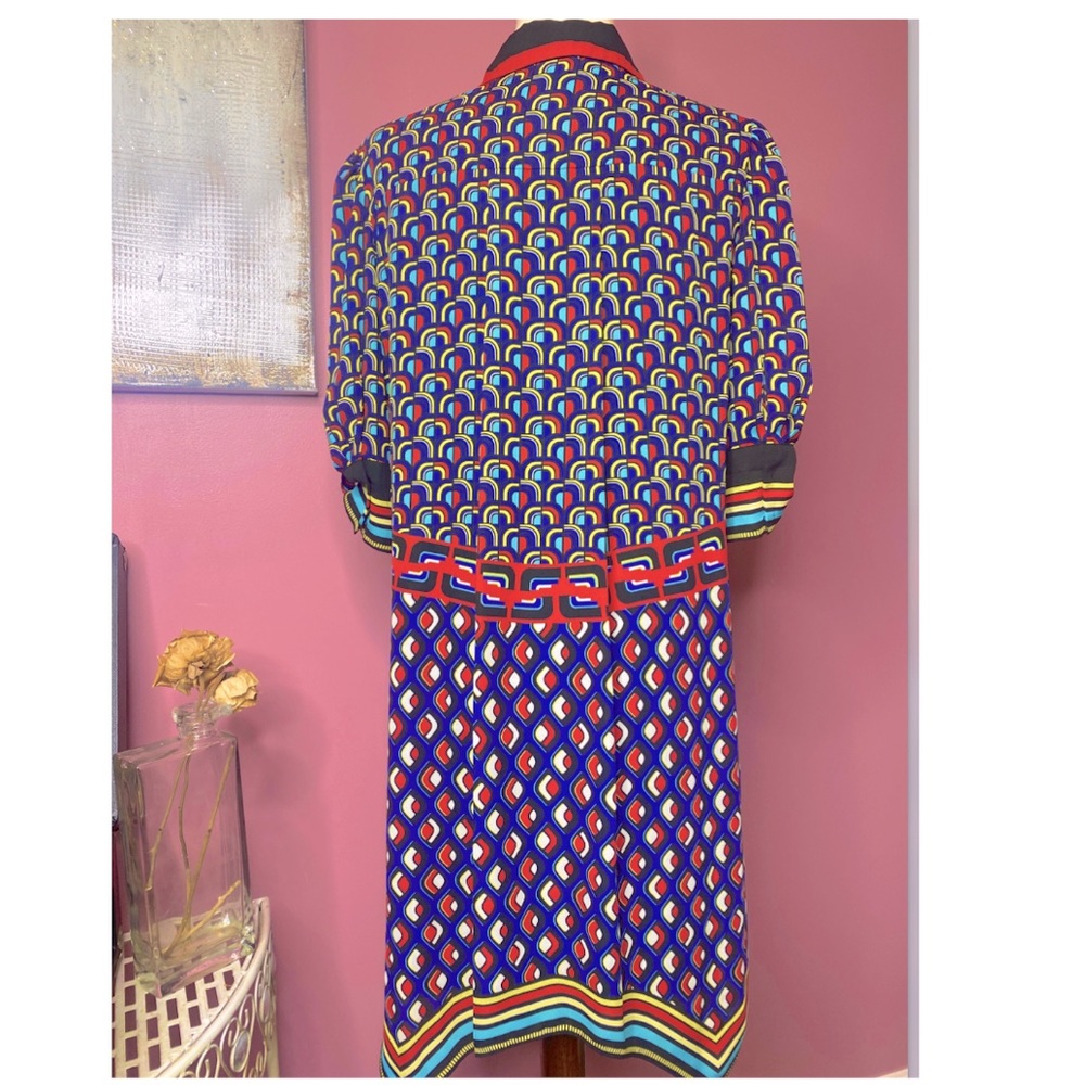🔸SOLD🔸 NWOT Alice + Olivia ‘Conner’ handkerchief shirt dress sz M - Picture 12 of 13